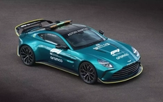 Aston Martin Vantage S làm xe an toàn tại giải đua xe Công thức 1
