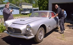 Maserati 3500 GT 1960 xuất hiện sau nhiều thập kỷ ẩn náu trong garage của chủ nhân quá cố