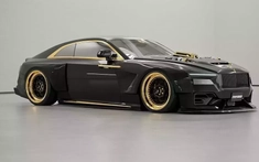 Ngắm nhìn Rolls-Royce Spectre "phủ vàng", lắp cả động cơ đốt trong, nếu thành sự thật sẽ là hàng độc