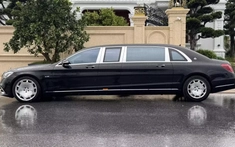 Đẳng cấp chơi xe Mercedes-Maybach S650 Pullman của đại gia Quảng Ninh