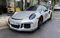 Nể cái cách chơi xe của "Qua" Vũ: Chờ 6 năm để Porsche 911 Turbo S Cabriolet 991.1 có biển trắng