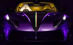 Không thể tin được khi Mansory lại nghĩ ra bộ áo màu tím cho sản phẩm độ Ferrari 812 Superfast