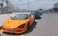 Tiktoker lái McLaren 750S Spider gần 30 tỷ đồng dạo phố biển Vũng Tàu