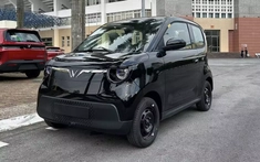 Ngắm hình ảnh "bằng xương, bằng thịt" của xe dịch vụ giá rẻ VinFast Minio Green trước ngày bàn giao