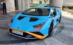Đã lâu lắm rồi Lamborghini Huracan STO độc nhất Việt Nam mới tái xuất