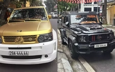 Biển số 29A-444.44 đình đám 1 thời nay định danh qua Mercedes-AMG G63 độ Brabus cực khủng
