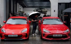 Cường "Đô-la" tậu xe Subaru BRZ số sàn, làm cặp với Toyota 86 đã mua đầu năm nay
