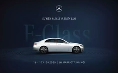 Mercedes-Benz E-Class thế hệ mới (W214) sắp ra mắt tại Hà Nội vào 16/10