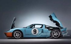 Ford GT Heritage Edition No. 3 chuẩn bị được mang ra "ánh sáng"