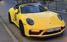 Porsche 911 GTS Cabriolet hàng cực hiếm của hot girl ở TP.HCM