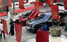 Dàn siêu xe gần 100 tỷ đồng xuất hiện tại Hải Phòng