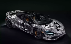 Cùng ngắm McLaren 750S Spider được thiết kế riêng lấy cảm hứng từ Las Vegas