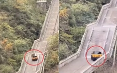 Bắt chước Land Rover, Chery thực hiện thử thách leo “999 bậc thang lên trời” nhưng nhận kết quả không như ý