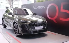 Audi Q5 thế hệ mới được trưng bày tại Việt Nam, chờ bán ra vào năm sau