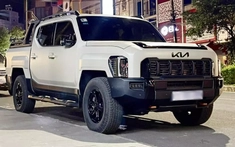 Xe bán tải Kia Tasman 2025 bất ngờ xuất hiện tại Việt Nam: Chủ xe chọn chơi hẳn bản off-road
