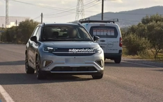 Volkswagen ID. Cross 2026 bản sản xuất bị bắt gặp trên đường