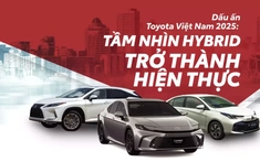 Dấu ấn Toyota Việt Nam 2025: Tầm nhìn hybrid trở thành hiện thực