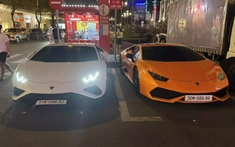 Cặp đôi siêu xe Lamborghini Huracan đẹp mắt của những người chơi xe Tp.HCM