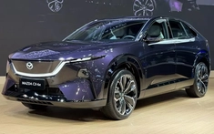 SUV hạng trung Mazda CX-6e được trưng bày tại Thái Lan, bán ra vào cuối năm nay