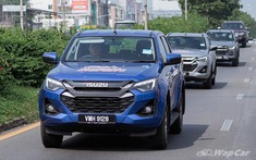 Tiết kiệm như Isuzu D-Max: Một bình dầu chạy được 2.000km