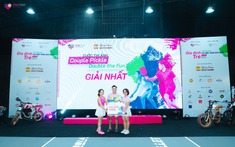 Giải pickleball Gia đình trẻ Hà Nội 2024 tranh Cup đông trùng Bách Khang