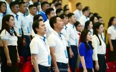 400 đại biểu tham dự Đại hội Hội Liên hiệp thanh niên Thành phố Hà Nội