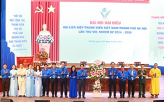 Đại hội Hội Liên hiệp thanh niên Việt Nam TP.Hà Nội lần thứ VIII, nhiệm kỳ 2024 – 2029 thành công tốt đẹp