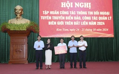 Tân cảng Sài Gòn thông tin tình hình biển đảo cho cán bộ chủ chốt của tỉnh Kon Tum