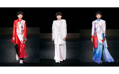 3 anh em ruột cùng biểu diễn thời trang tại Tokyo Couture Fashion Week 2024