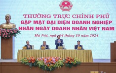 TỔNG THUẬT: Thường trực Chính phủ gặp mặt, tri ân các doanh nghiệp