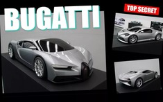 Chỉ có 16 khách VIP có thể chiêm ngưỡng các thiết kế từng được cho sẽ thay thế Bugatti Veyron này