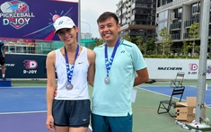 Lý Hoàng Nam rủ bà xã cùng tham dự giải pickleball, cống hiến trận chung kết trong mơ với Trương Vinh Hiển