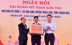 Phó Thủ tướng Lê Thành Long dự Ngày hội Đại đoàn kết toàn dân tộc tại Thanh Hóa
