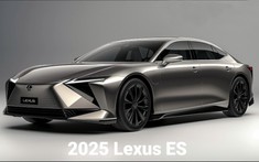 Lộ thông tin Lexus ES 2025: Lưới tản nhiệt và đèn pha mới, thêm màn hình 14 inch, giảm nút bấm vật lý, động cơ giữ nguyên, ra mắt đầu năm sau