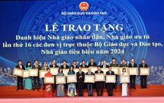 Tôn vinh các Nhà giáo Nhân dân, Nhà giáo Ưu tú và Nhà giáo tiêu biểu năm 2024