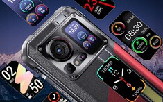Điện thoại 2 màn hình, RAM đến 36GB, camera soi đêm 24MP, pin 10.800mAh và đèn LED cắm trại, giá chưa đến 10 triệu