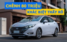 Soi 3 phiên bản Nissan Almera 2024: Chênh 80 triệu đồng, bản cao cấp nhỉnh hẳn về trang bị