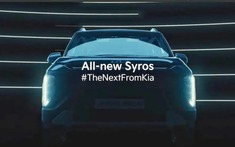 Kia Syros có thêm hình ảnh, video mới: Dáng MPV lai SUV, đèn dọc đặt thấp kiểu Stargazer, ra mắt ngay tháng sau