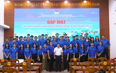 Lãnh đạo Học viện Thanh thiếu niên Việt Nam gặp mặt các đội hình tình nguyện Mùa hè xanh