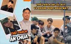 Dàn anh tài “bẹo hình bẹo dạng” vì ăn phải món chua nhất thế giới, riêng chỉ có 1 người không hề hấn gì!