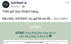 KATINAT thông báo ủng hộ 1 tỷ đồng cho đồng bào vùng lũ sau bài đăng gây tranh cãi