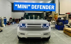 Xưởng độ tại TP HCM lại khoe quá trình độ VinFast VF 3: Muốn biến thành mini Defender, mâm 'thửa riêng' kiểu Mansory độc nhất, ghế ngồi Mercedes-AMG