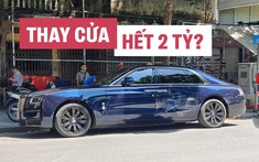 Tranh cãi về chi phí thay cửa cho chiếc Rolls-Royce Ghost bị tai nạn: CĐM đồn mất 2 tỷ, người trong nghề nói chỉ tốn khoảng 300 triệu