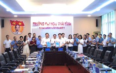 Học viện Thanh thiếu niên Việt Nam làm việc với Đại học Thái Bình 