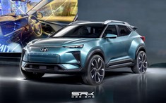 Hyundai Creta điện lộ ảnh nội thất: Vô lăng mới, vẫn nhiều nút vật lý như bản xăng, dự kiến chạy 450km/sạc