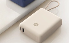 Xiaomi ra mắt pin dự phòng 10.000mAh: Tích hợp sẵn dây, công suất tới 33W, thiết kế nhỏ gọn