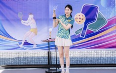 Em gái Văn Toàn thi đấu pickleball, kết quả bất ngờ