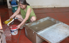 Xóm nhỏ vực dậy sau những ngày bão

