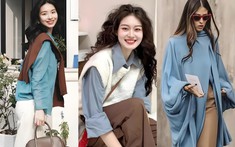 Gu mặc của phụ nữ tinh tế là tủ đồ đủ 2 màu màu xanh – nâu