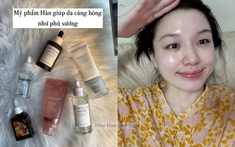 Người phụ nữ ngoài 30 tuổi giữ da bóng như gương nhờ 5 lọ "serum bơm nước" đỉnh cao